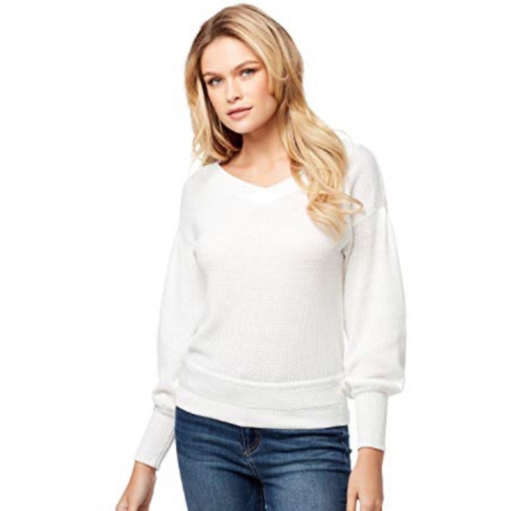 Jessica Simpson Gardenia Corrin PuffSleeve Sweater